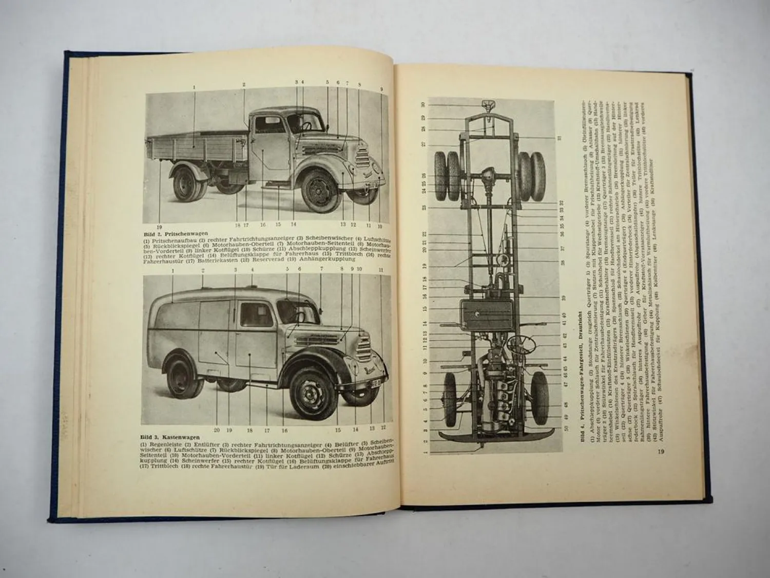 Robur Garant 32 Lastkraftwagen Betriebsanleitung Bedienung Wartung 1959