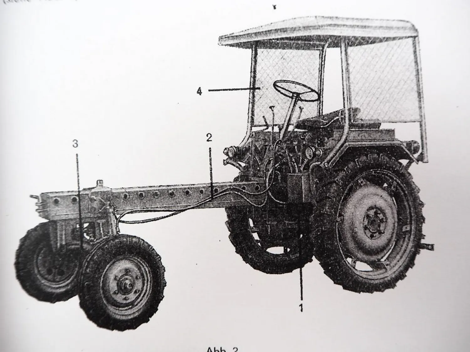 RS 09 / GT 122 Geräteträger Bedienungsanleitung 2/1965
