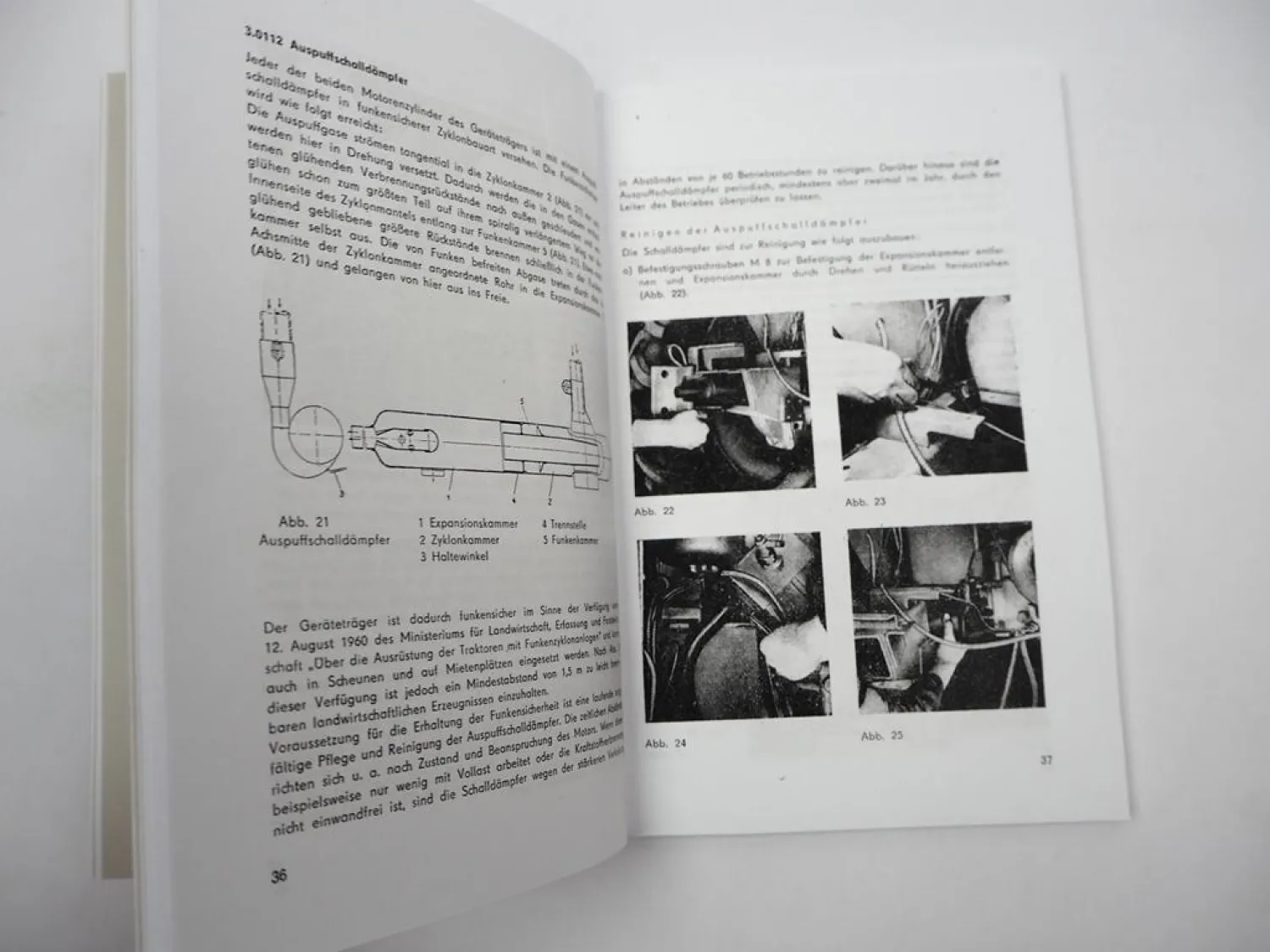 RS 09 / GT 122 Geräteträger Bedienungsanleitung 2/1965