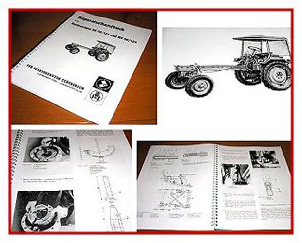RS 09 GT122 GT124 Geräteträger Werkstatthandbuch
