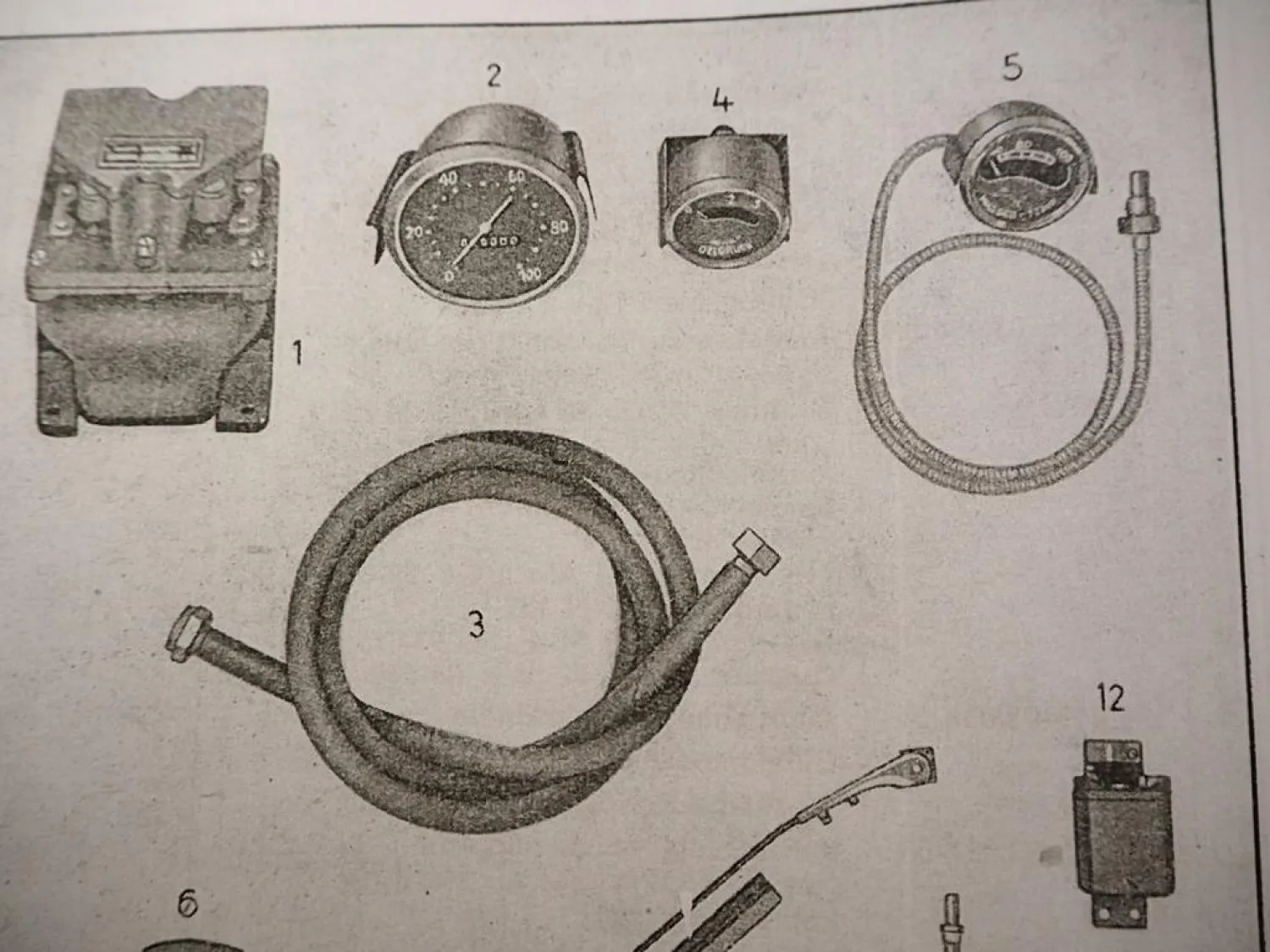 S4000 S4000-1 LKW Ersatzeilliste 1959