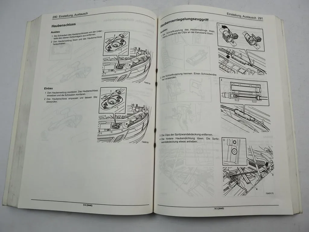 Saab 9-3 YS3F 2004 9440 Karosserie Reparaturanleitung Werkstatthandbuch