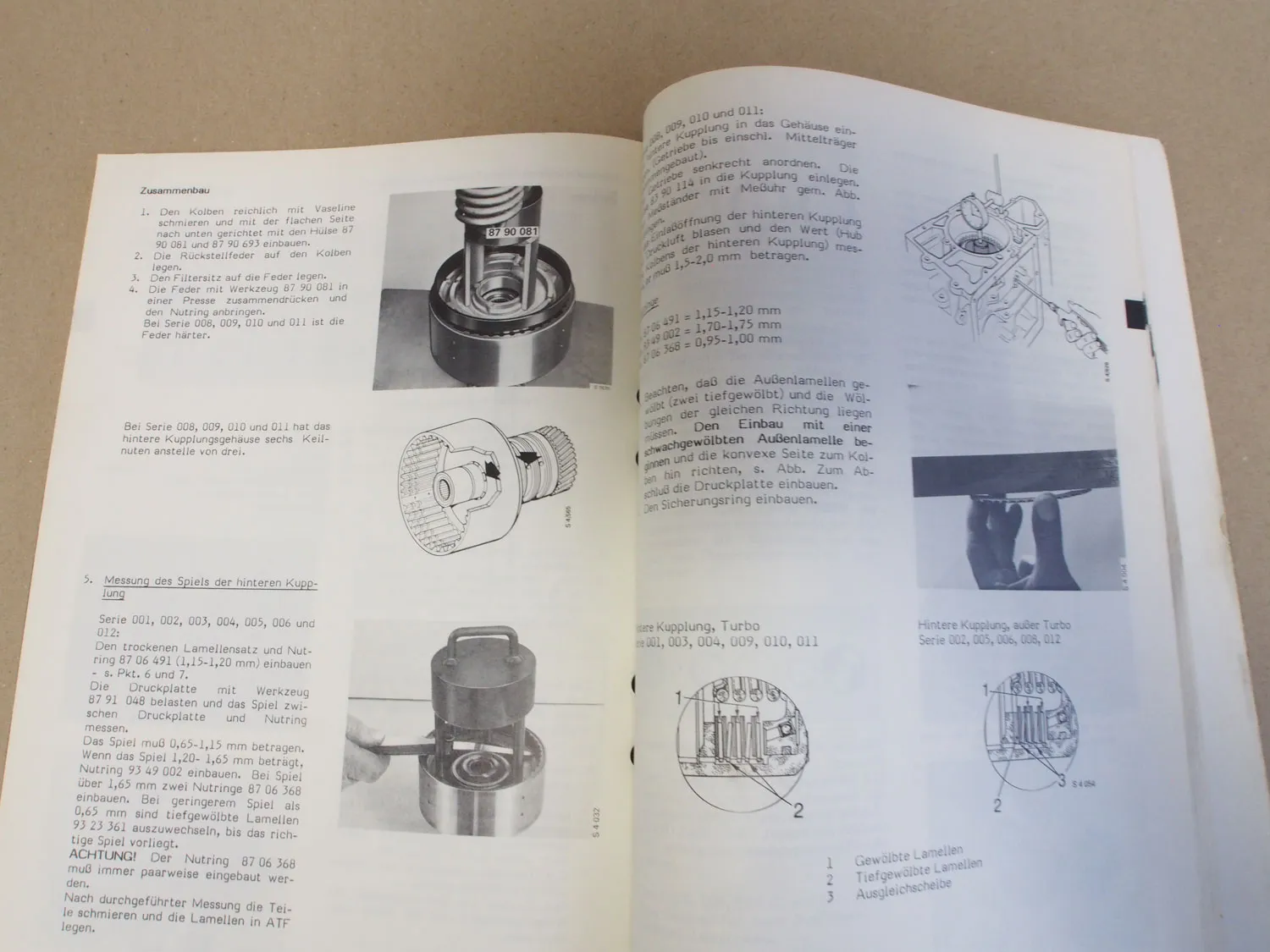 Saab 900 Automatikgetriebe Reparaturanleitung ab 1979 Werkstatthandbuch 1985