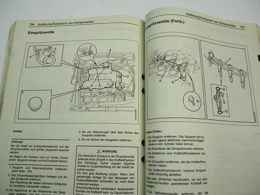 Saab 9000 Motronic 2.8.1 Motor B308 Reparaturanleitung Werkstatthandbuch ab 1995