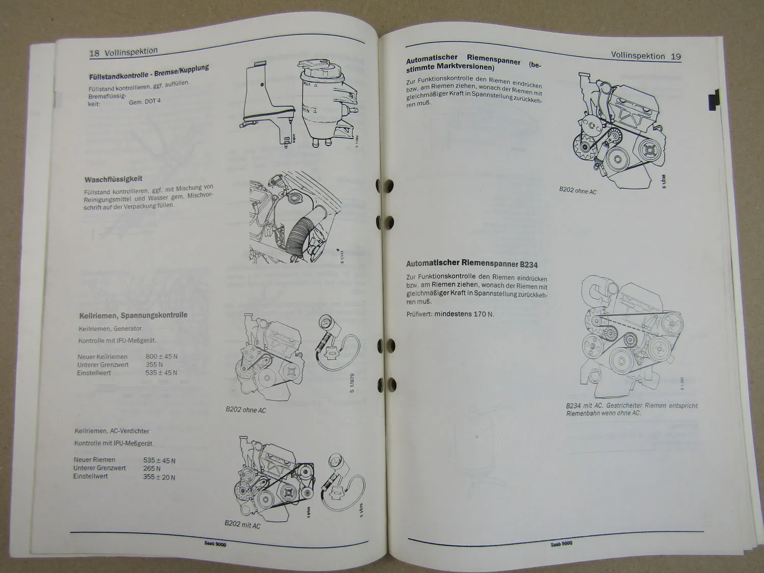 Saab 9000 YS3C Werkstatthandbuch 1985-1993 Daten Karosserie Audiosystem Diagnose
