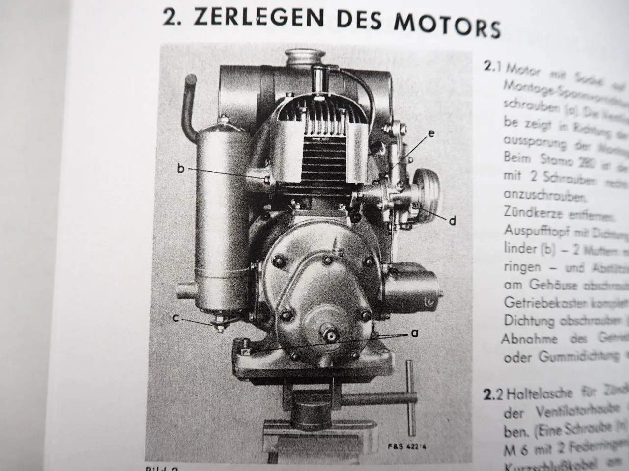 Sachs Stamo 50 100 160 200 280 Reparaturanleitung