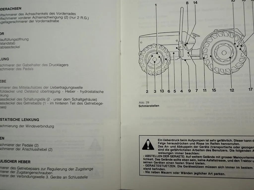 Same Frutteto 60 75 Betriebsanleitung Bedienungsanleitung Wartung