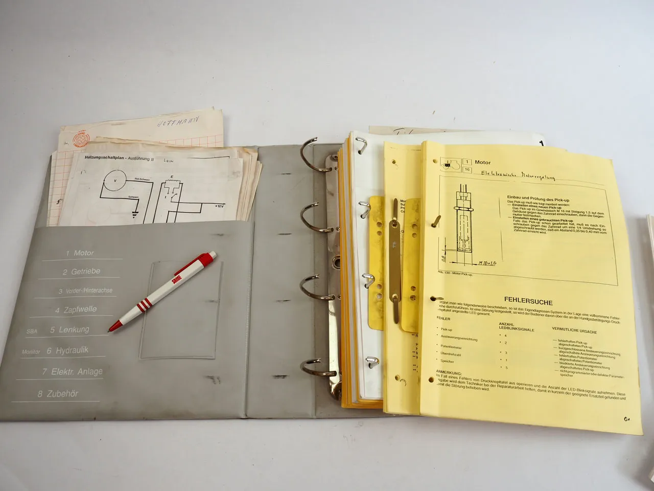 Same Lamborghini Hürlimann Elektronische Motorregelung Fehlersuche