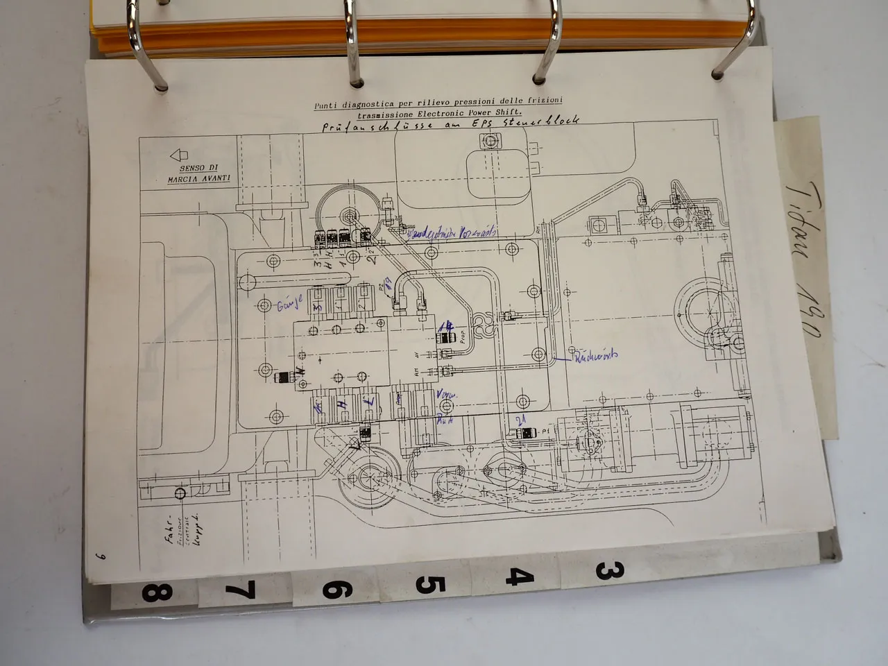 Same Lamborghini Hürlimann Elektronische Motorregelung Fehlersuche