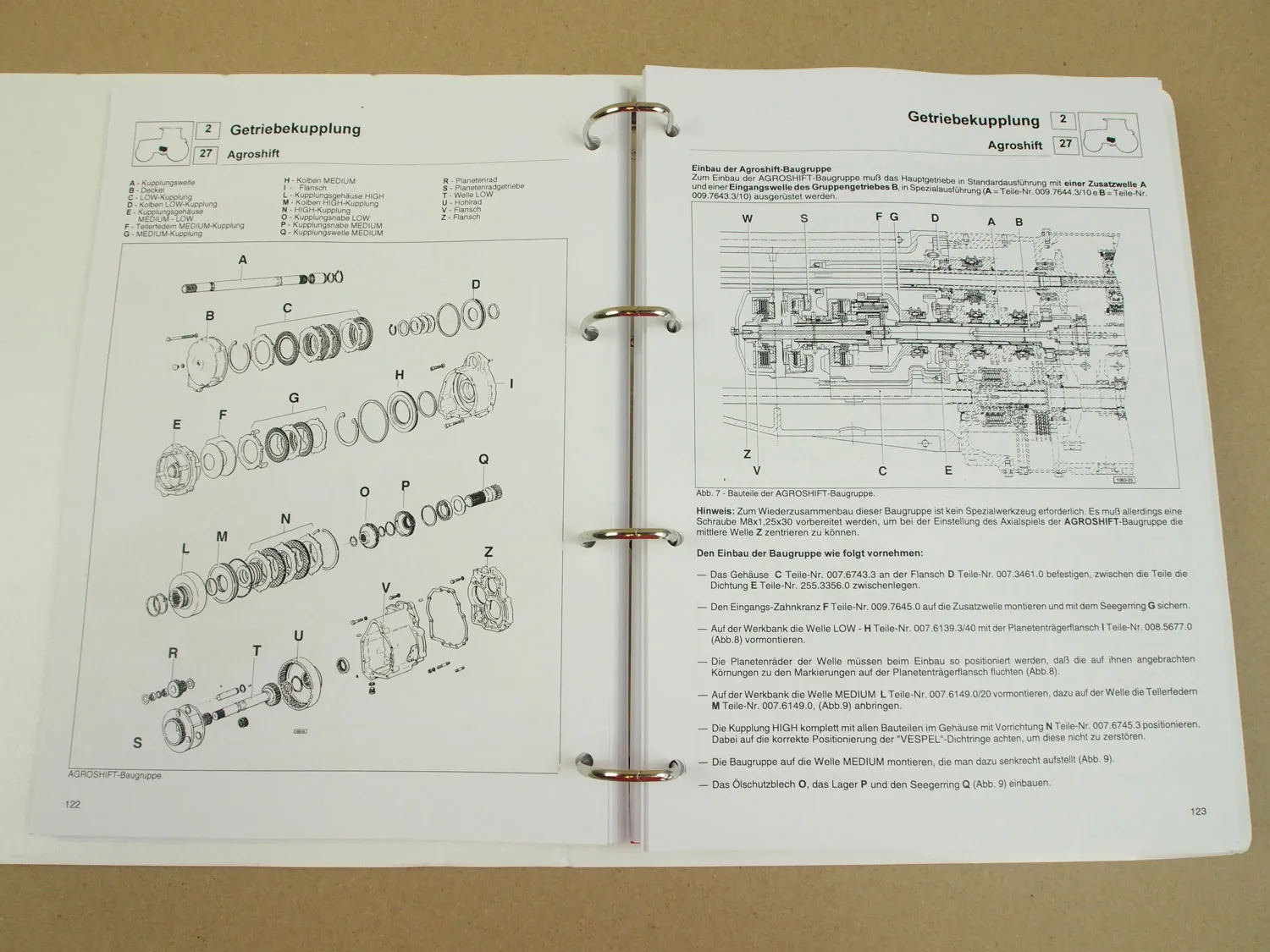 Same Silver 80 90 100.4 100.6 Schlepper Werkstatthandbuch Reparaturanleitung