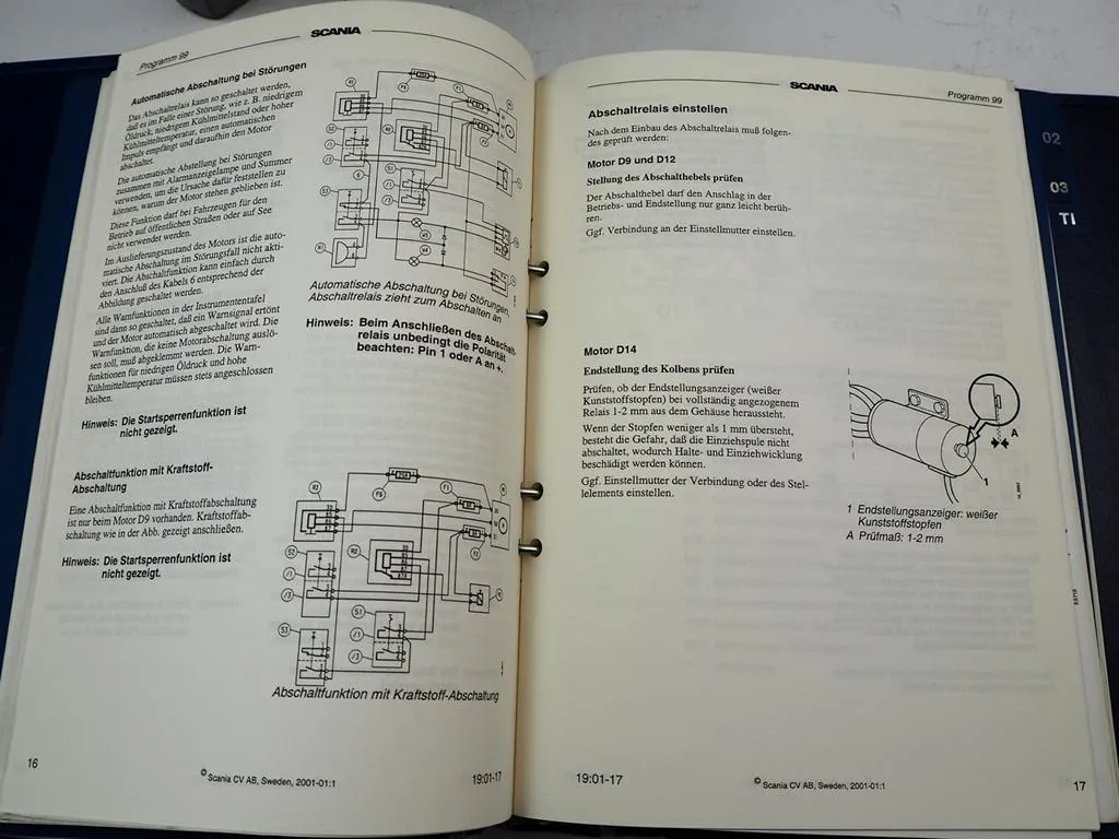 Scania DS DSC DSI 9 11 12 14 Industrie & Schiffsmotor Werkstatthandbuch ab96 Service Handbuch #1