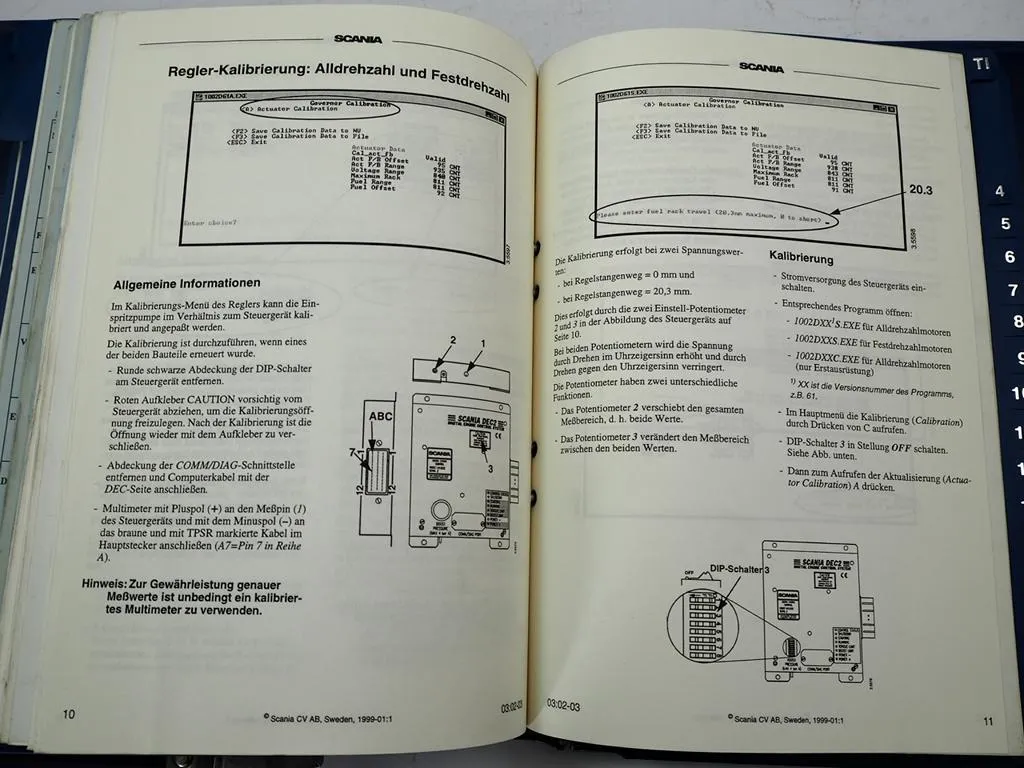 Scania DS DSC DSI 9 11 12 14 Industrie & Schiffsmotor Werkstatthandbuch ab96 Service Handbuch #1