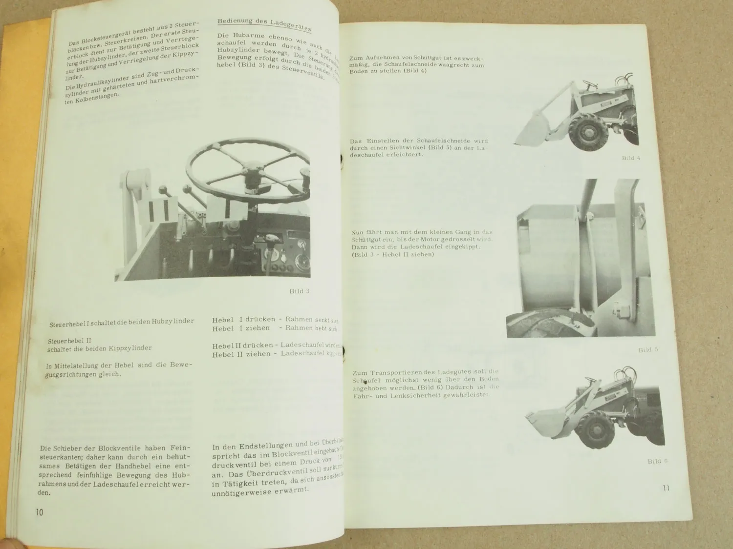 Schaeff AL6 Frontlader Bedienungsanleitung Ersatzteilliste zB Kramer Allrad 510
