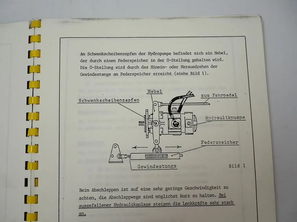 Schäffer 325W Lader Hoflader Betriebsanleitung Ersatzteilliste 1990