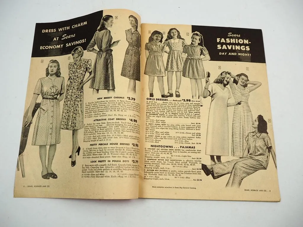 Sears Roebuck & Co Philadelphia department store catalog 1947 Special E.T.O.
