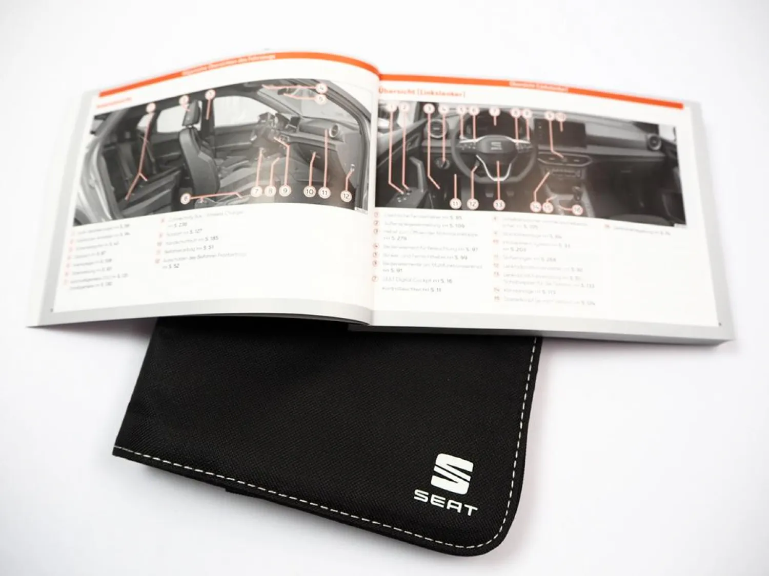 Seat Ibiza 5 6F Facelift Betriebsanleitung 11/2024 Bordmappe Bedienungsanleitung