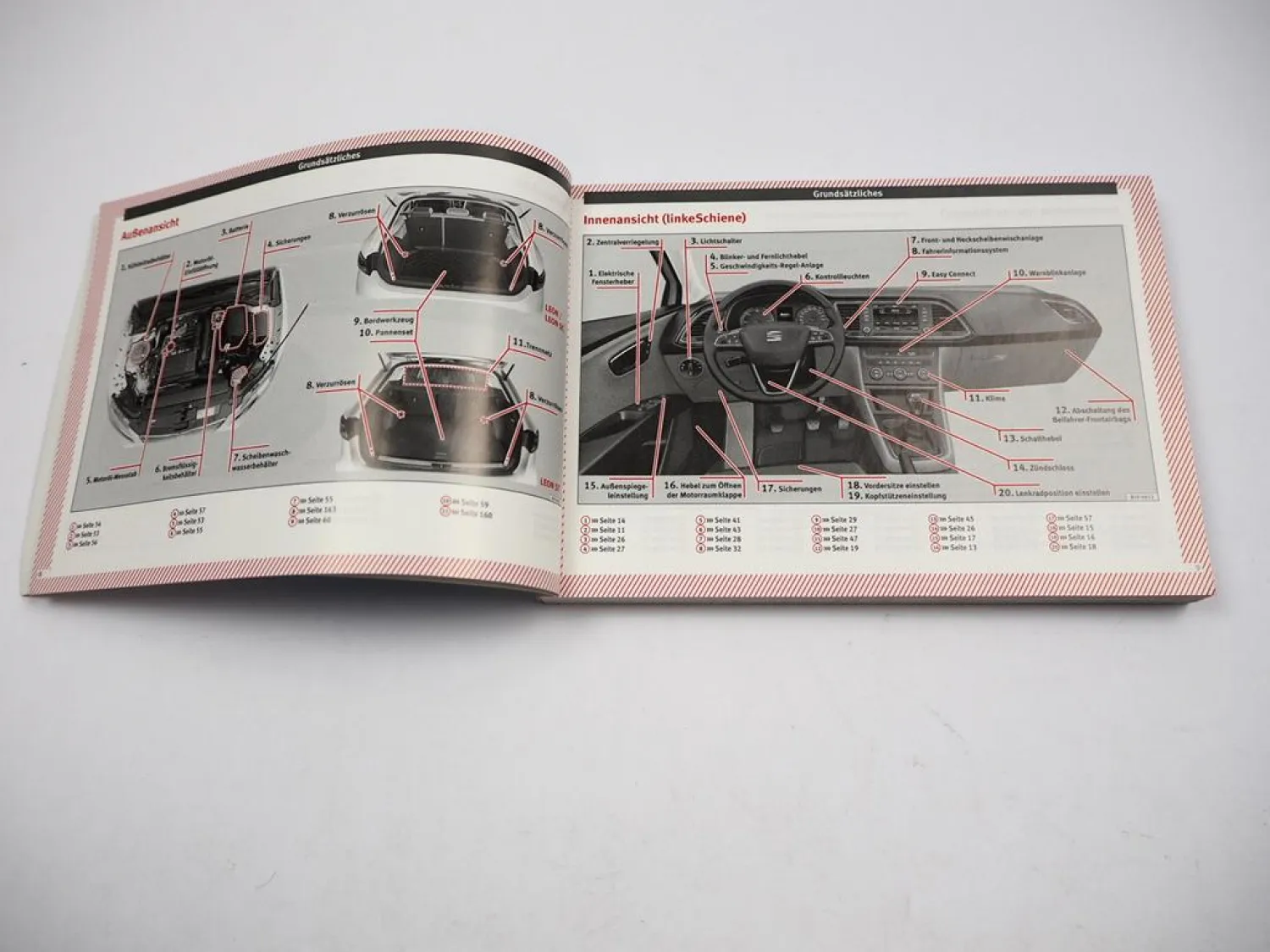 Seat Leon 3 5F SC ST Betriebsanleitung Bedienungsanleitung 11/2015 Bordbuch