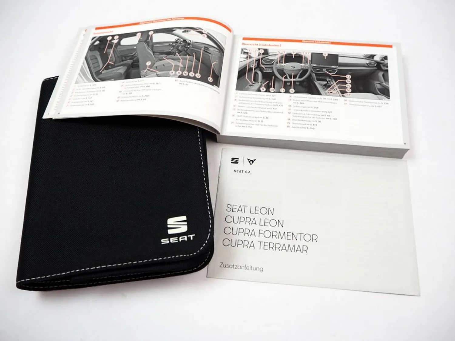 Seat Leon / Sportstourer Betriebsanleitung Bedienungsanleitung 11/2024 Bordmappe