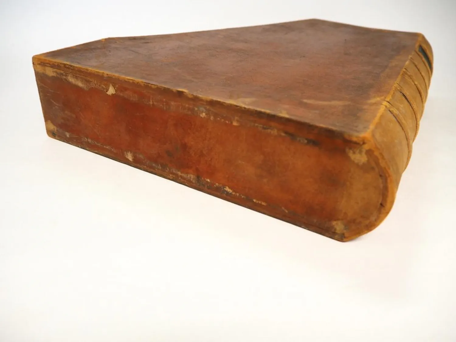 Seltener original Leder Zeitschriften Stehsammler Nr.1 Die Neue Linie ca. 1940