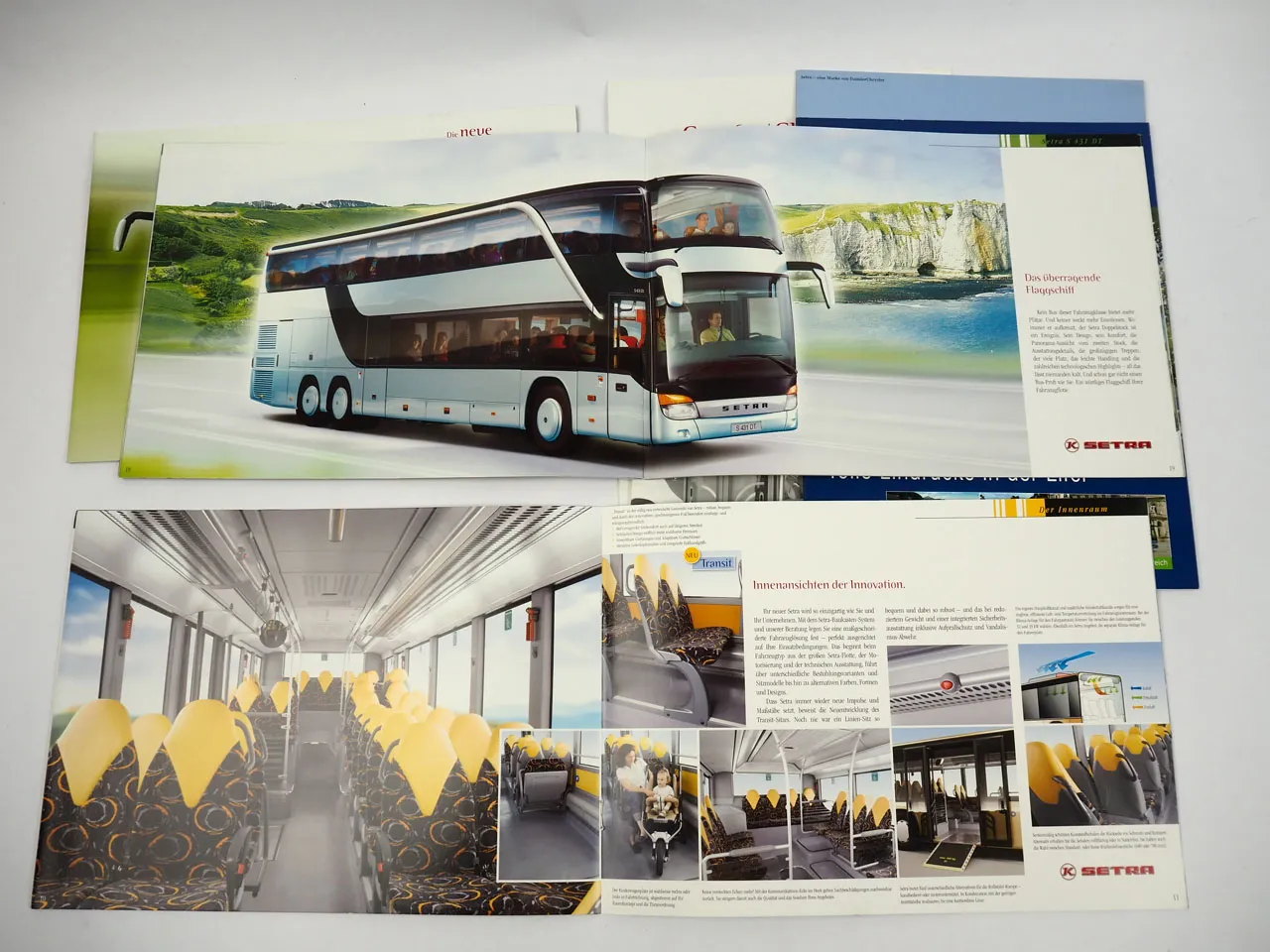 Setra MultiClass ComfortClass TopClass Omnibus 10x Prospekt 2005/06