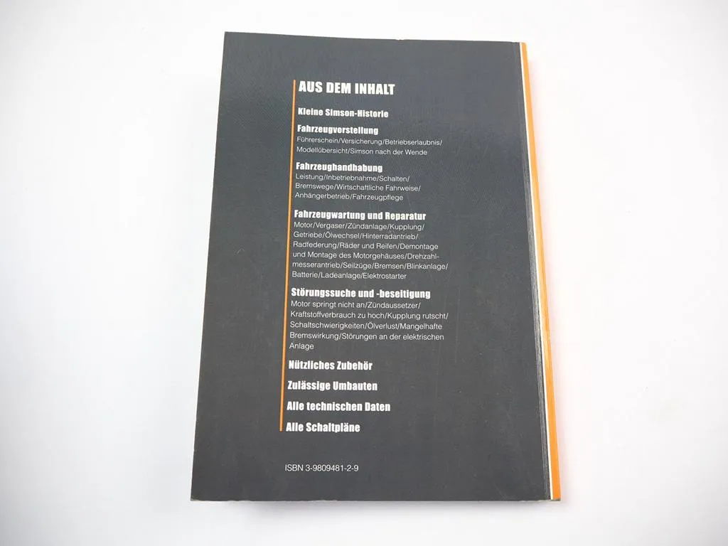 Simson Ratgeber S50 S51 S70 SR50 SR80 Erhard Werrner MZA Verlag 2014