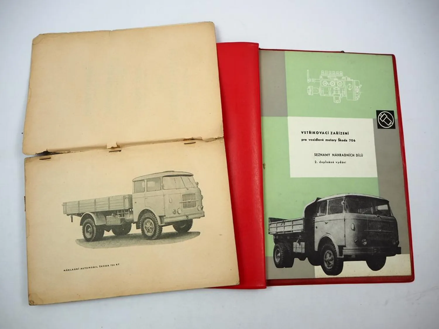 Skoda 706 RT RTS RTO Bus LKW Ersatzteilliste 1959 Seznam Nahradnich Dilu CSSR