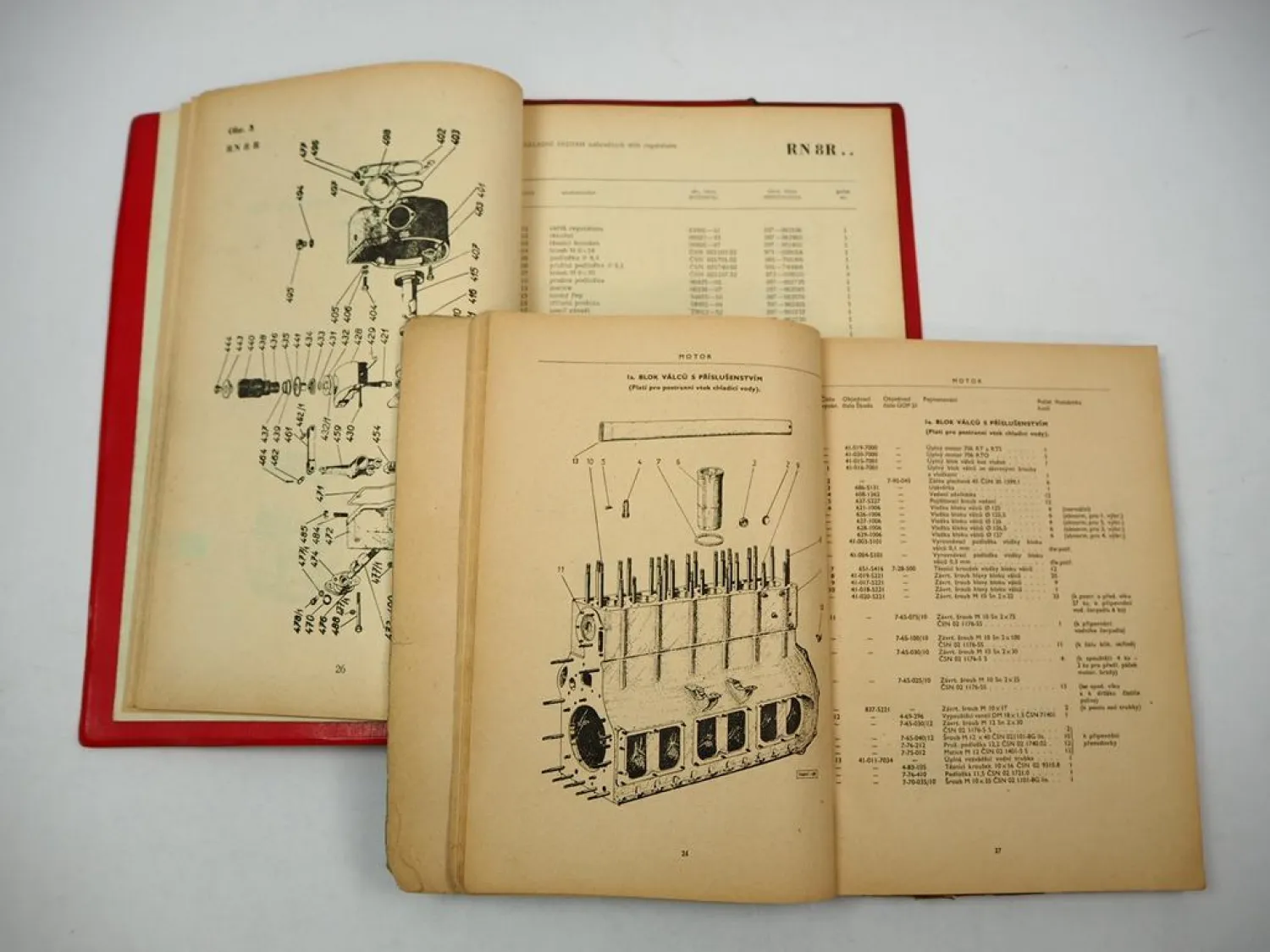 Skoda 706 RT RTS RTO Bus LKW Ersatzteilliste 1959 Seznam Nahradnich Dilu CSSR
