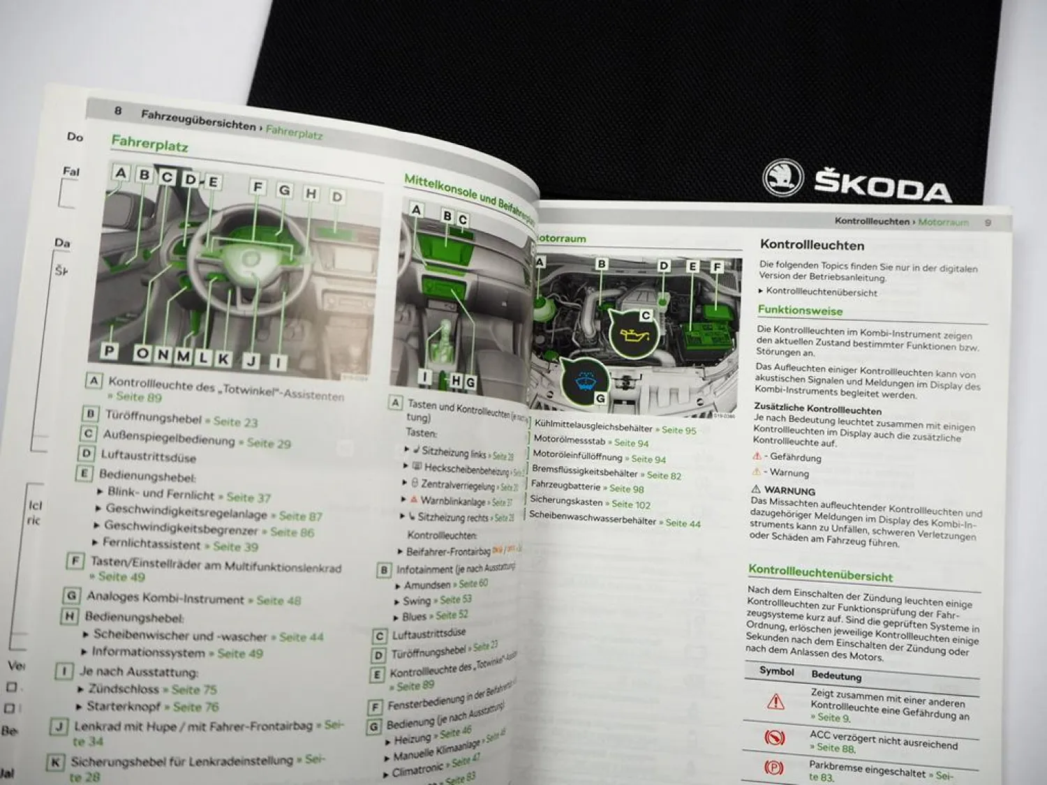 Skoda Fabia 3 NJ Betriebsanleitung Bedienungsanleitung 11/2019 deutsch Bordmappe