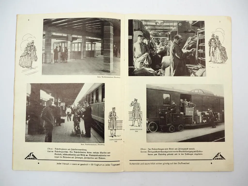 Sonderheft 100 Jahre Eisenbahn Bilderatlas zu den bayerischen Lesebüchern 1935