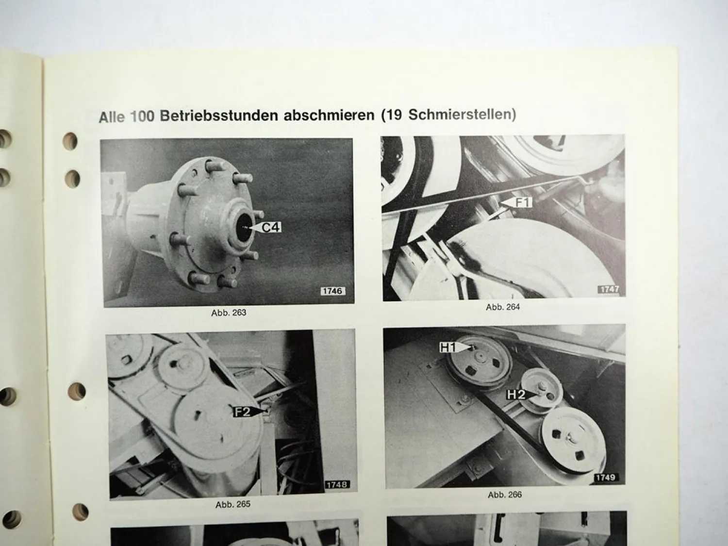 Sperry New Holland Clayson 1530 1545 Mähdrescher Betriebsanleitung 1977