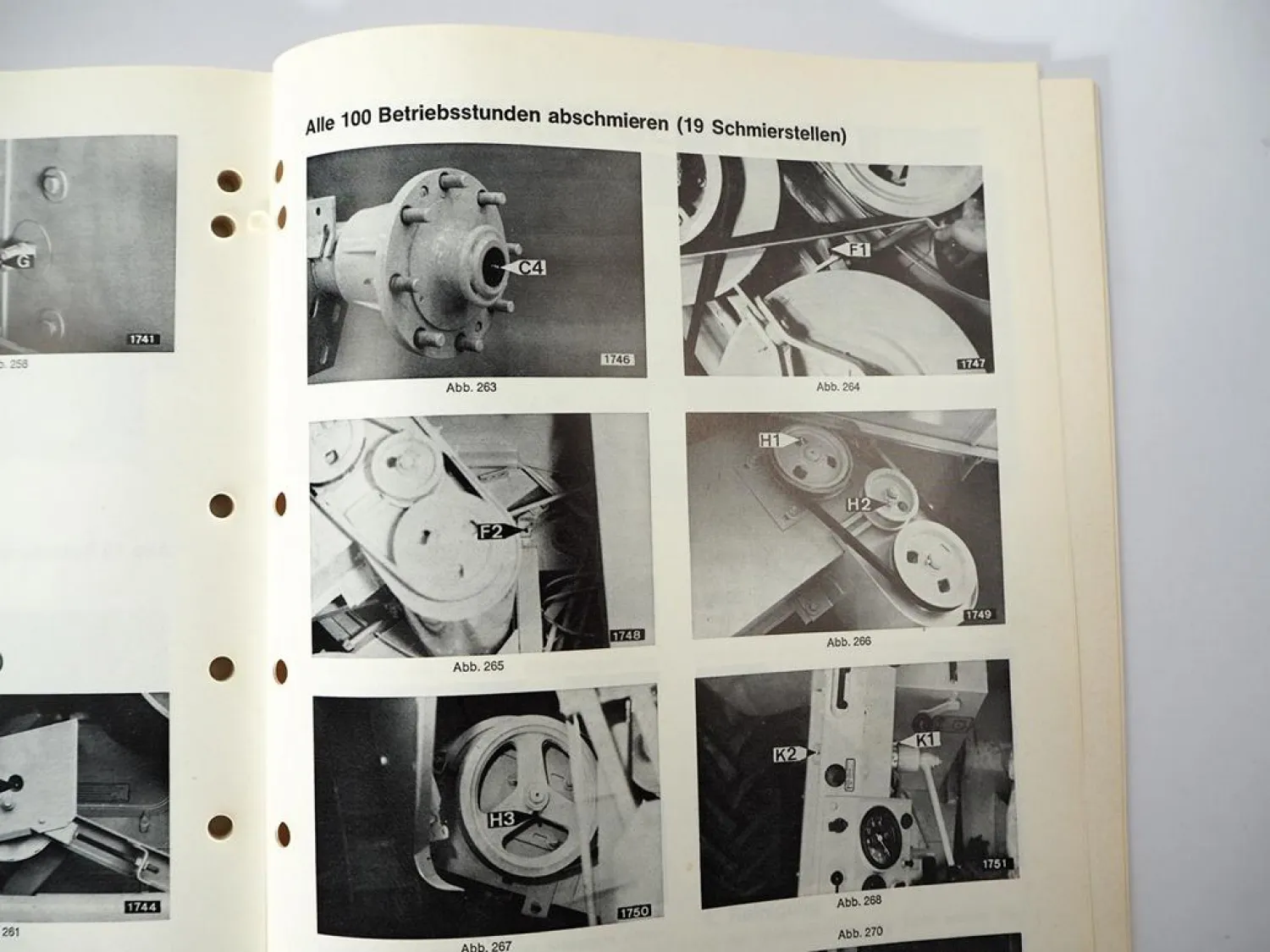 Sperry New Holland Clayson 1530 1545 Mähdrescher Betriebsanleitung ca. 1976