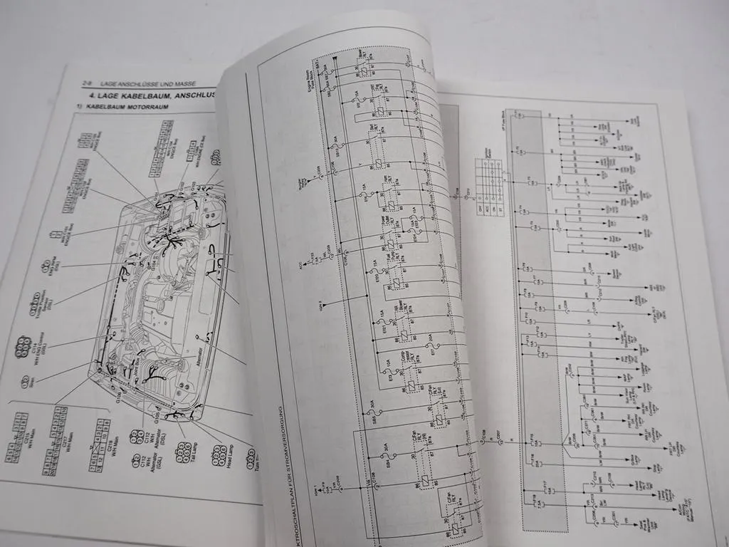 SsangYong Rodius 2004 Elektrische Schaltpläne Schaltplan Elektrik Stromlaufpläne