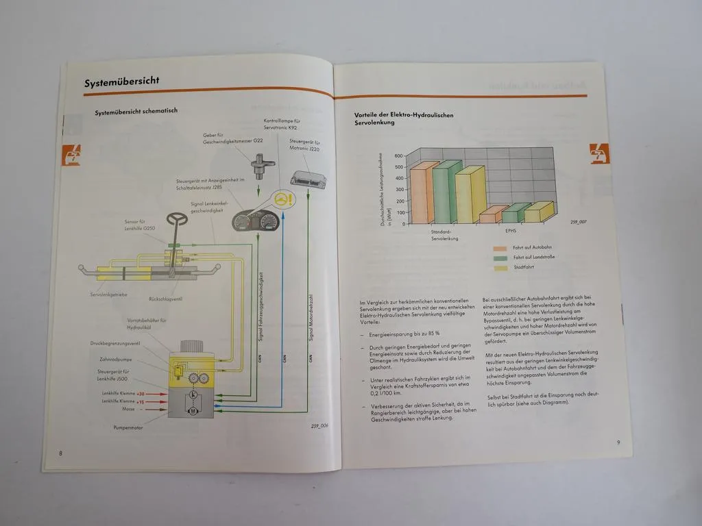 SSP 259 270 272 VW Phaeton Selbststudienprogramme 2001/02