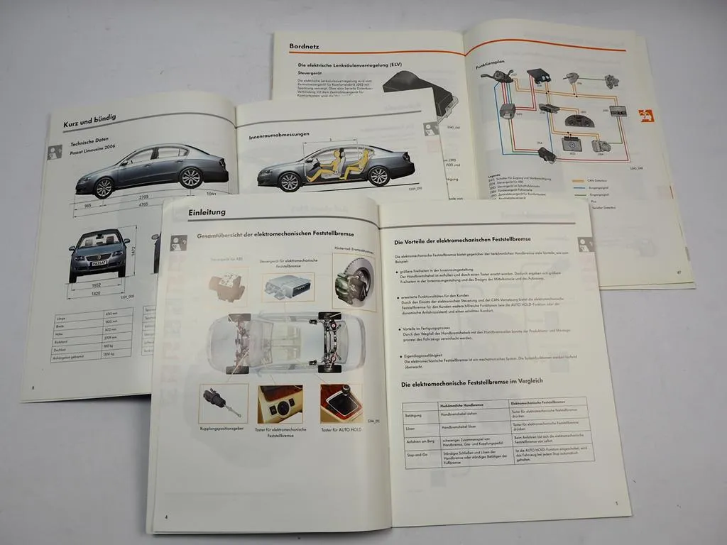 SSP 339 340 346 VW Passat 2006 B6 Selbststudienprogramm