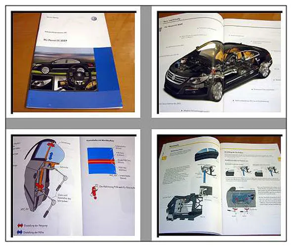 SSP 422 418 417 408 406 399 VW Passat CC Coupe 2009 Schulungshandbuch