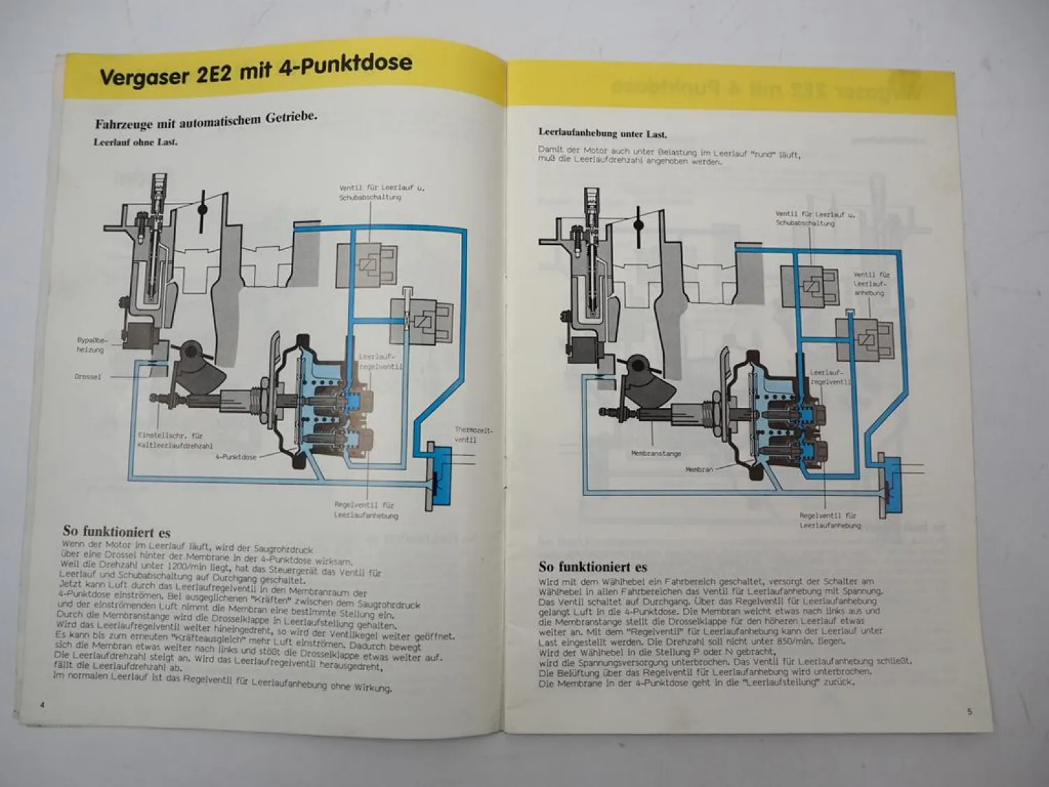 SSP 67 VW Golf 2 ab 1984 Vergaser 2E2 + Keihin 26/30 DC Selbststudienprogramm