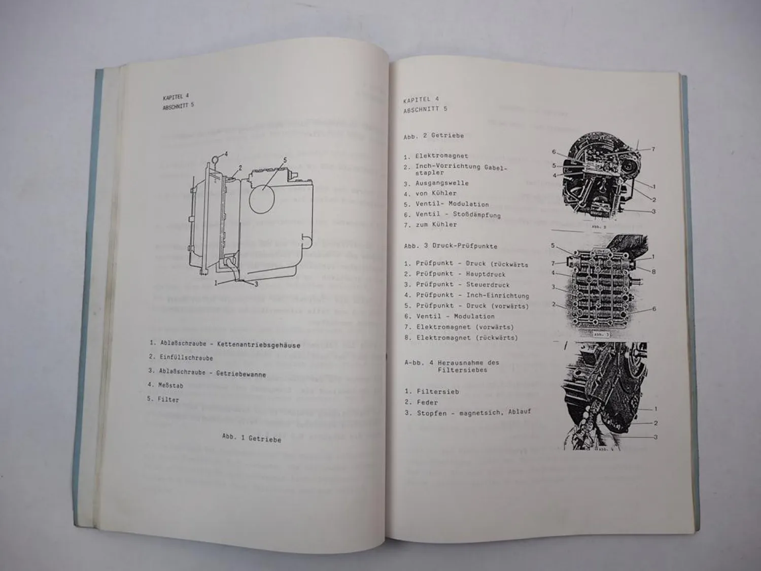 Steinbock Boss PX 20 25 30 VA-1 Gabelstapler Betriebsanleitung Wartung 1989
