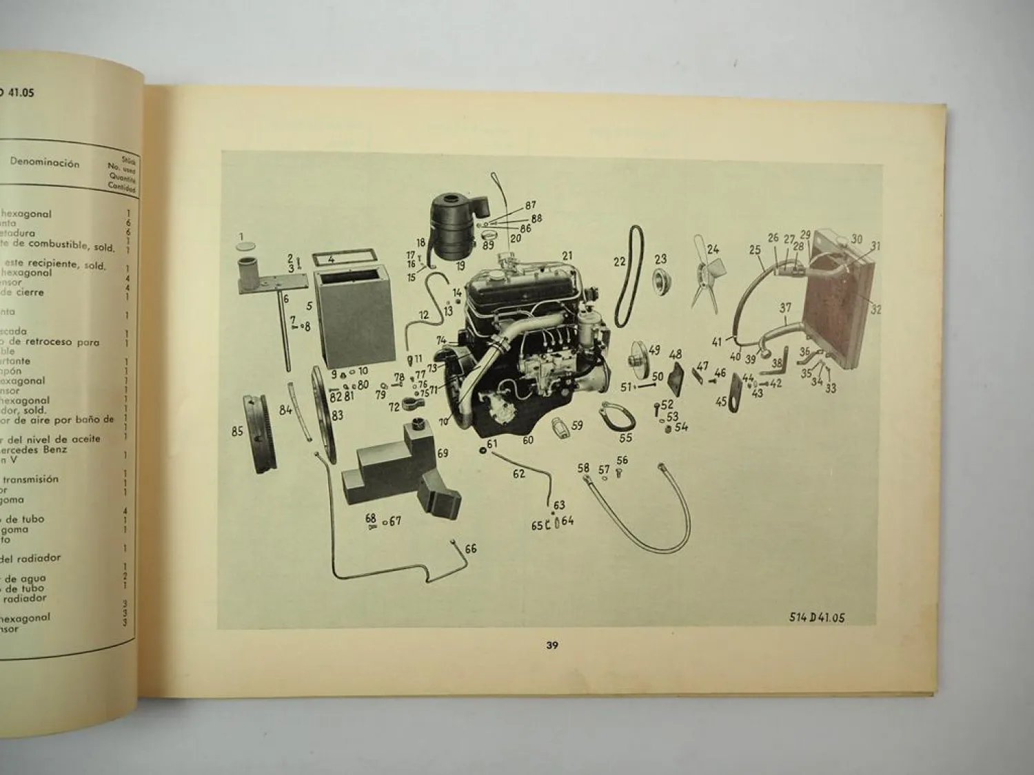 Steinbock DFG 1D 1,2D 1,6D Gabelstapler Ersatzteilliste Parts List 1965