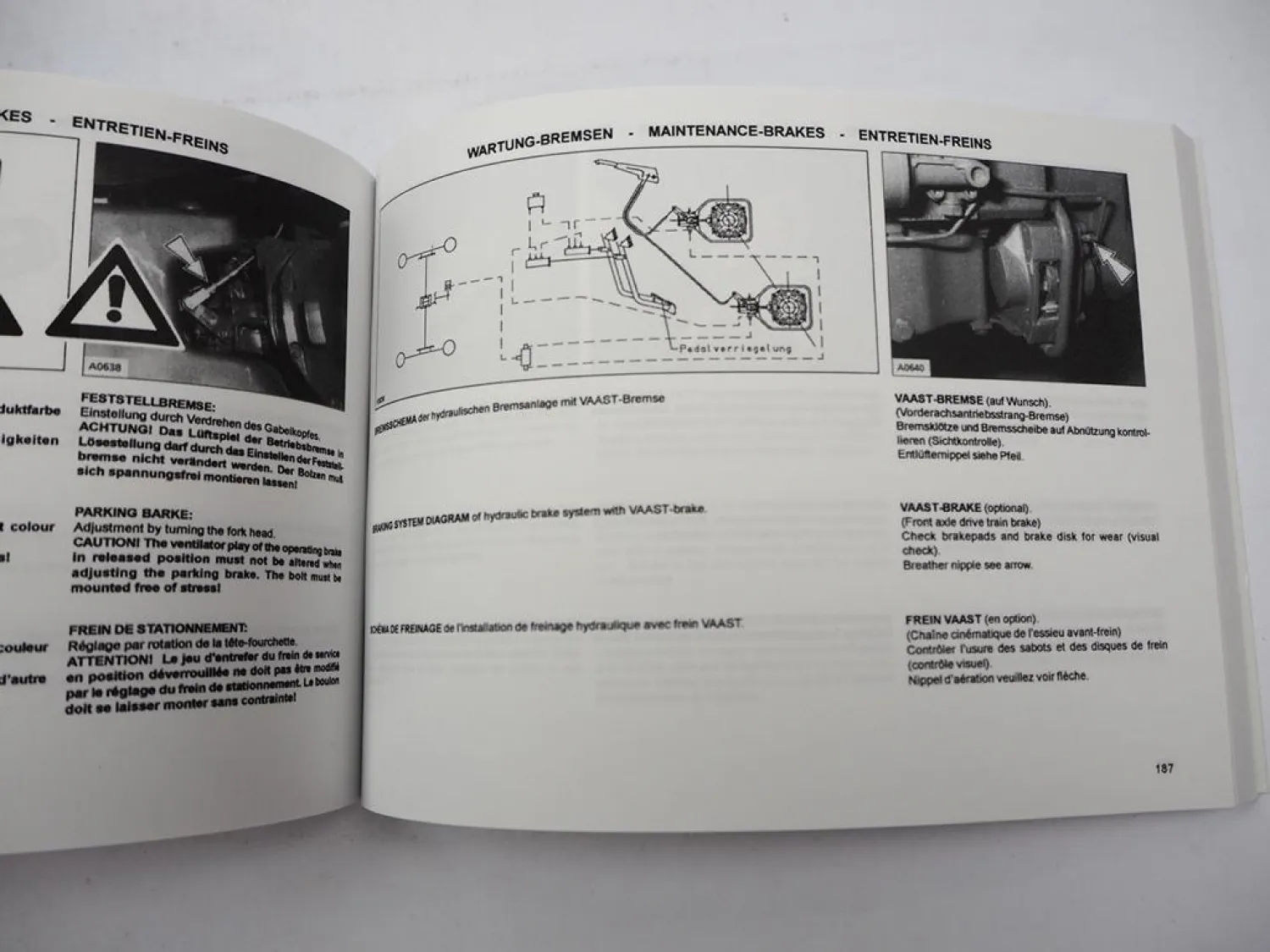Steyr 9078 9078a 9086 9086a 9094a Multi Trac Betriebsanleitung Operation Instructions de Service