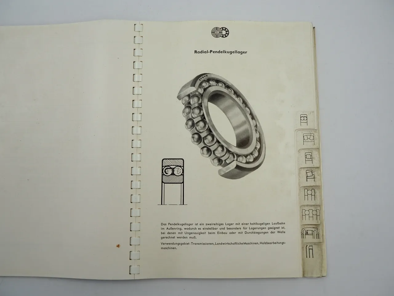 Steyr Kugellager Rollenlager Wälzlager 2x Katalog 1950/60er Jahre