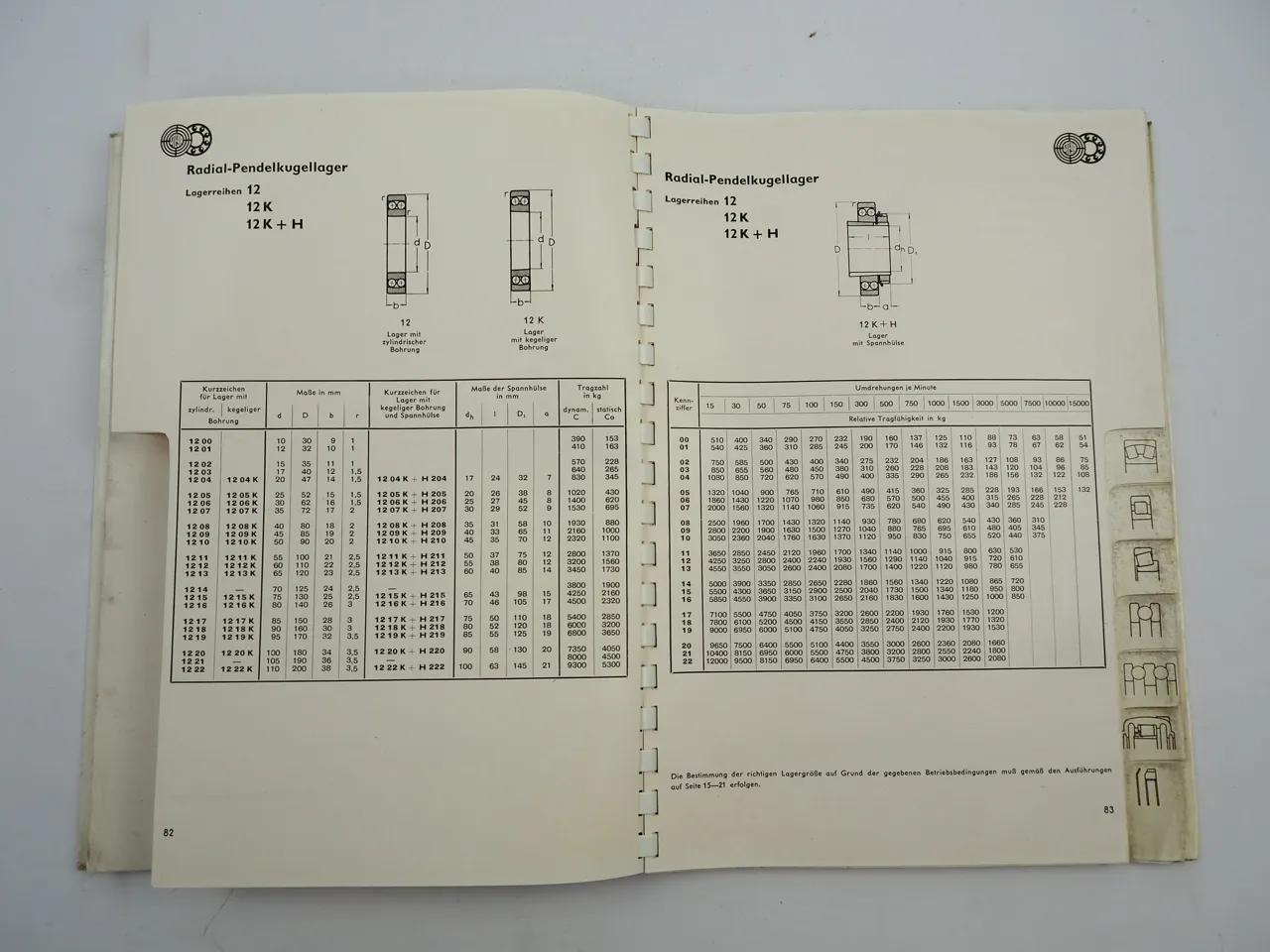 Steyr Kugellager Rollenlager Wälzlager 2x Katalog 1950/60er Jahre