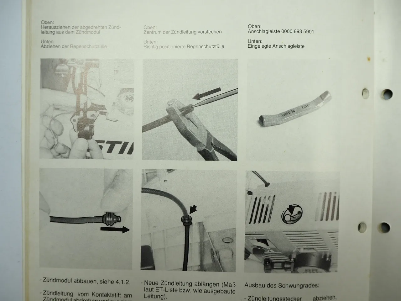 Stihl BR SR 320 400 Blasgerät Sprühgerät Werkstatthandbuch Reparaturanleitung