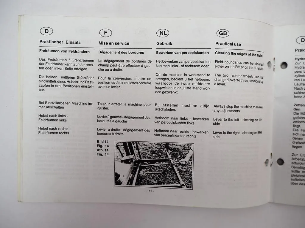 Stoll Z585 PRO Zettwender Betriebsanleitung Ersatzteilliste Parts List 2005-1