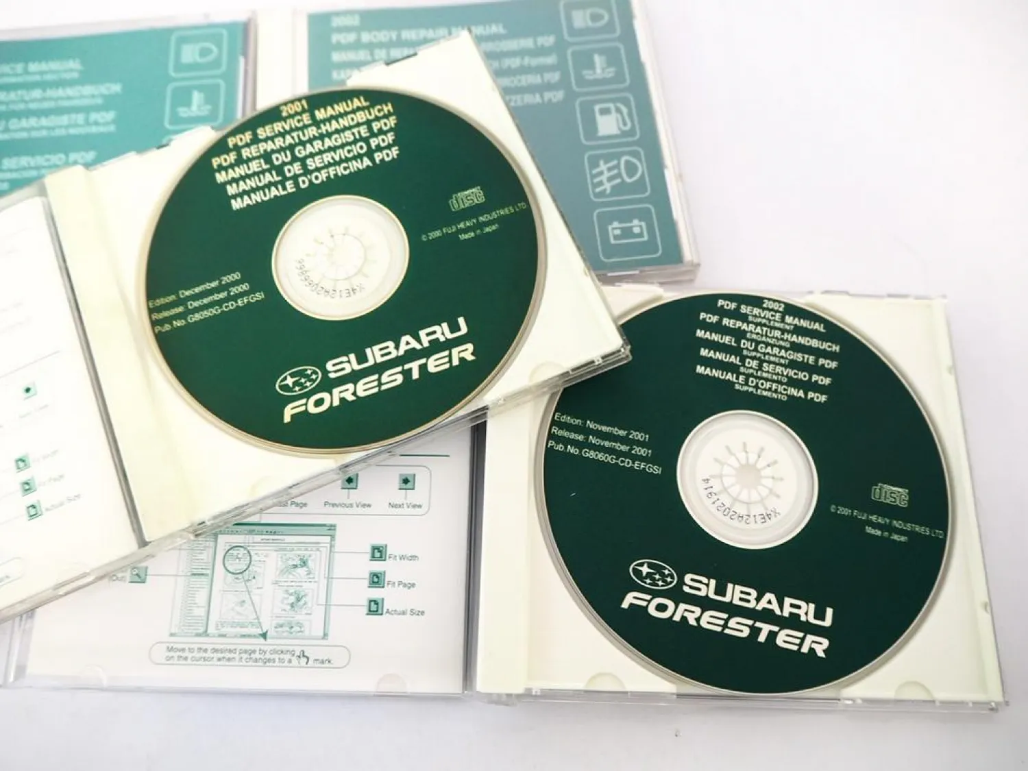 Subaru Forester 2001 2002 Werkstatthandbuch Reparaturanleitung