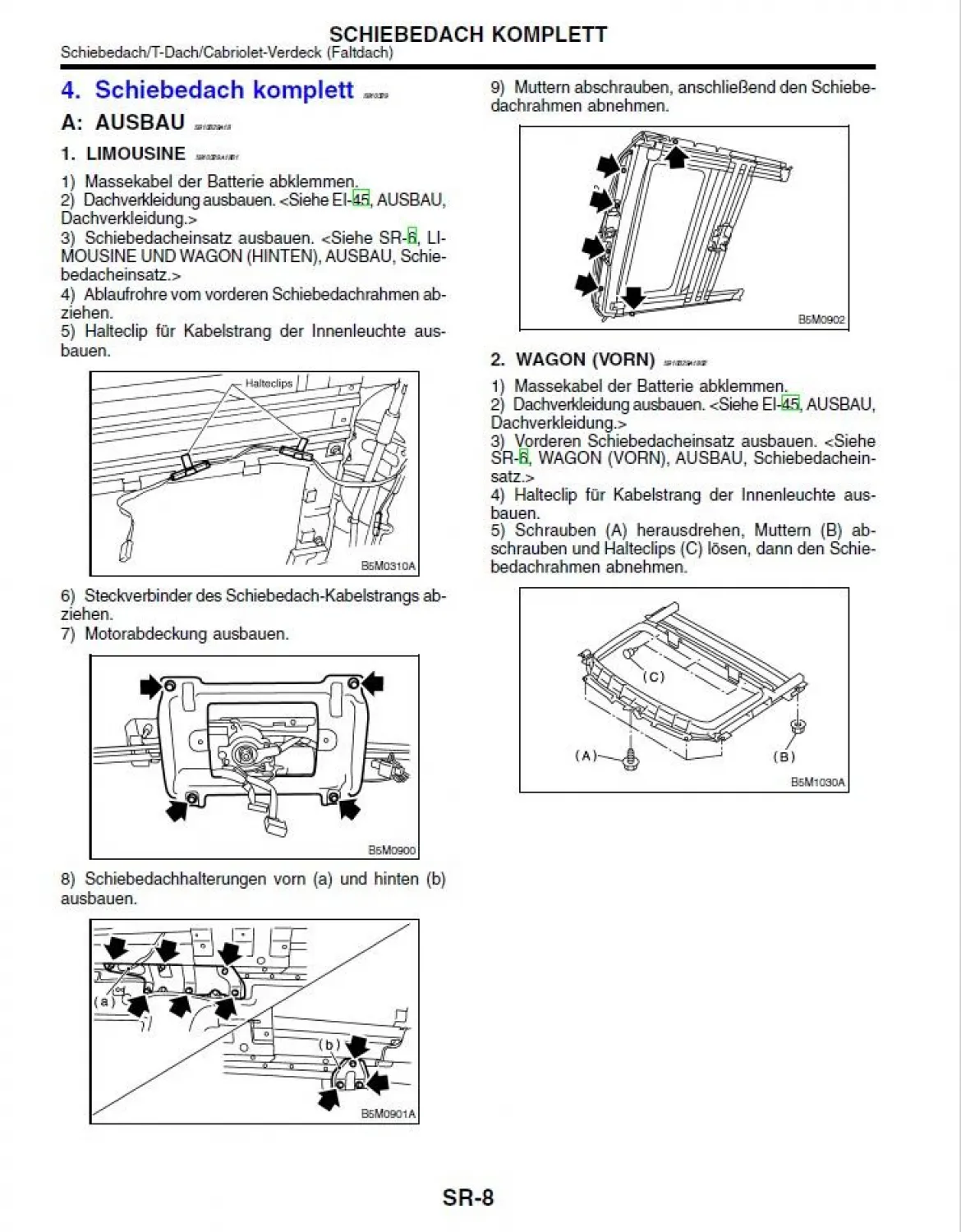 Subaru Legacy 2002 Werkstatthandbuch Reparaturanleitung & Fahrzeugdokumentation
