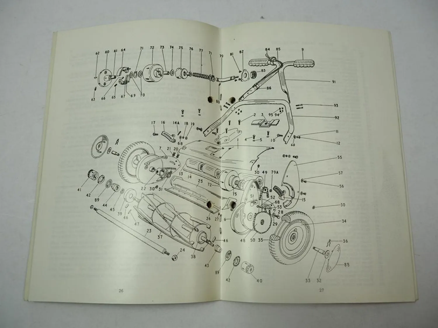 Suffolk Motorrasenmäher 48 cm Sidewheel Power Mower 19 Instruction Manual