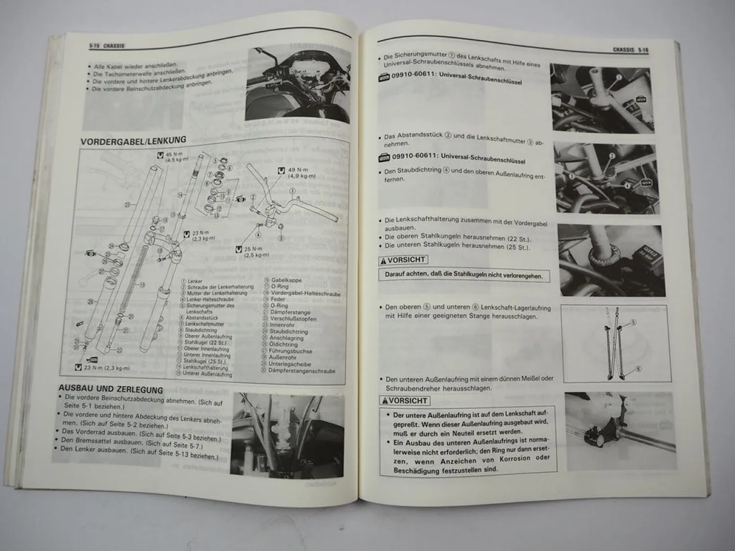 Suzuki AN 125 Werkstatthandbuch 1995/96 Reparaturanleitung Wartungsanleitung Roller
