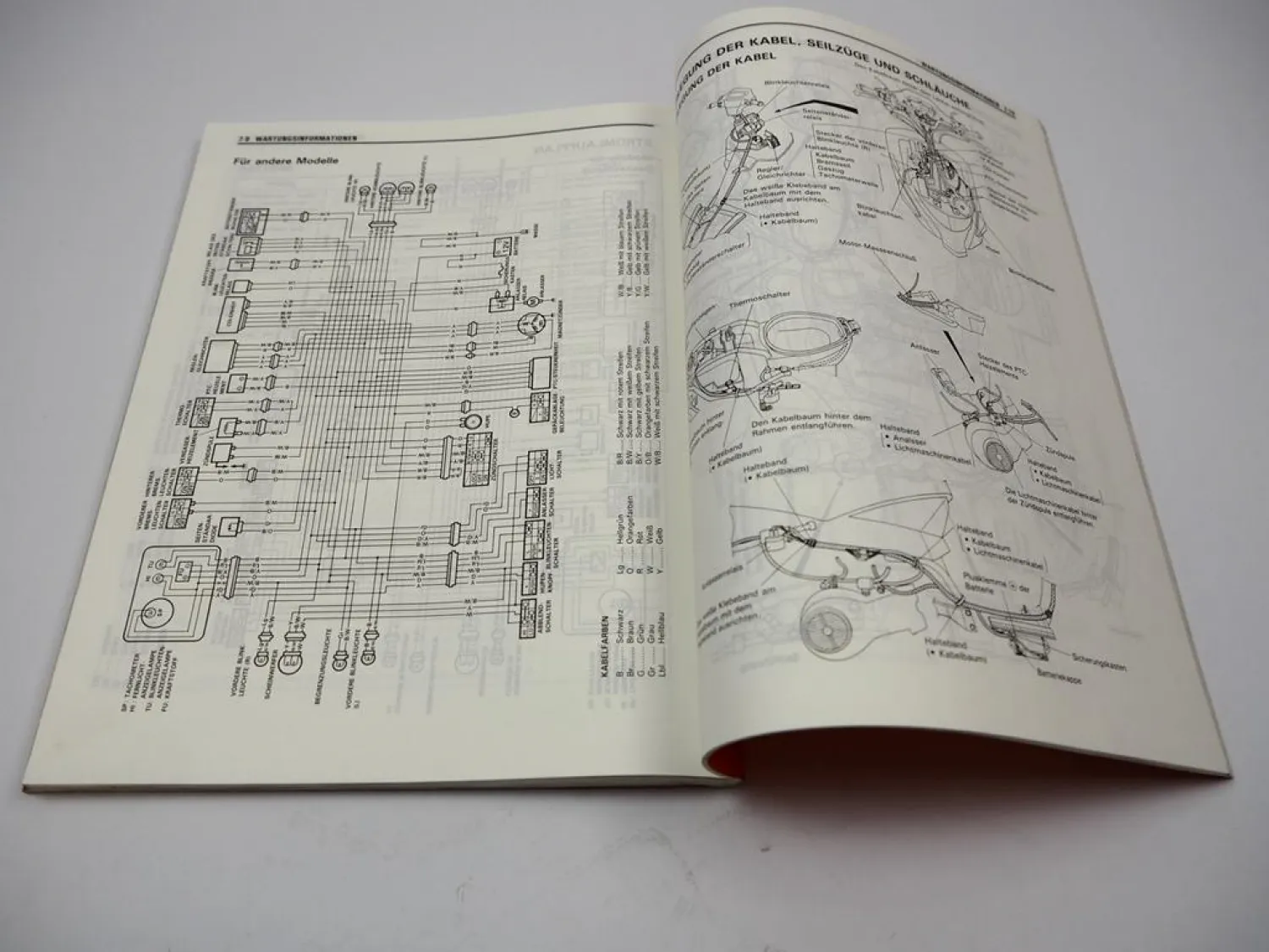 Suzuki AN 125 Werkstatthandbuch 1995/96 Reparaturanleitung Wartungsanleitung Roller