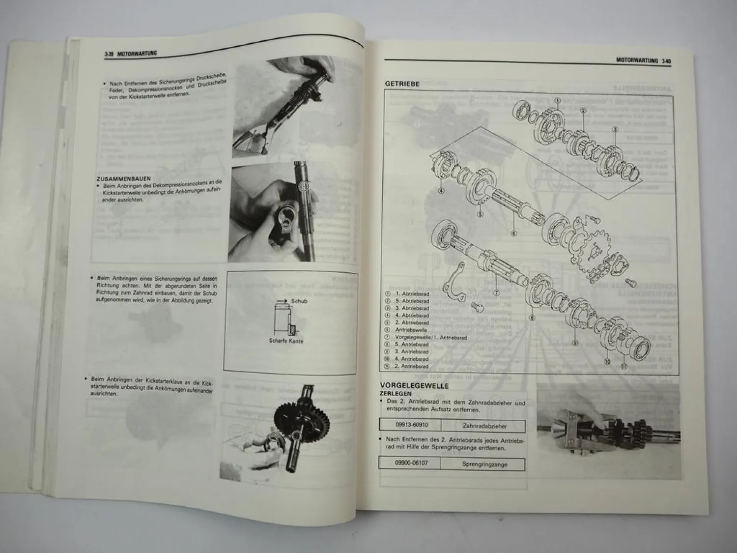 Suzuki DR 600S 500 Werkstatthandbuch 1984-1990 Reparaturanleitung Wartungsanleitung