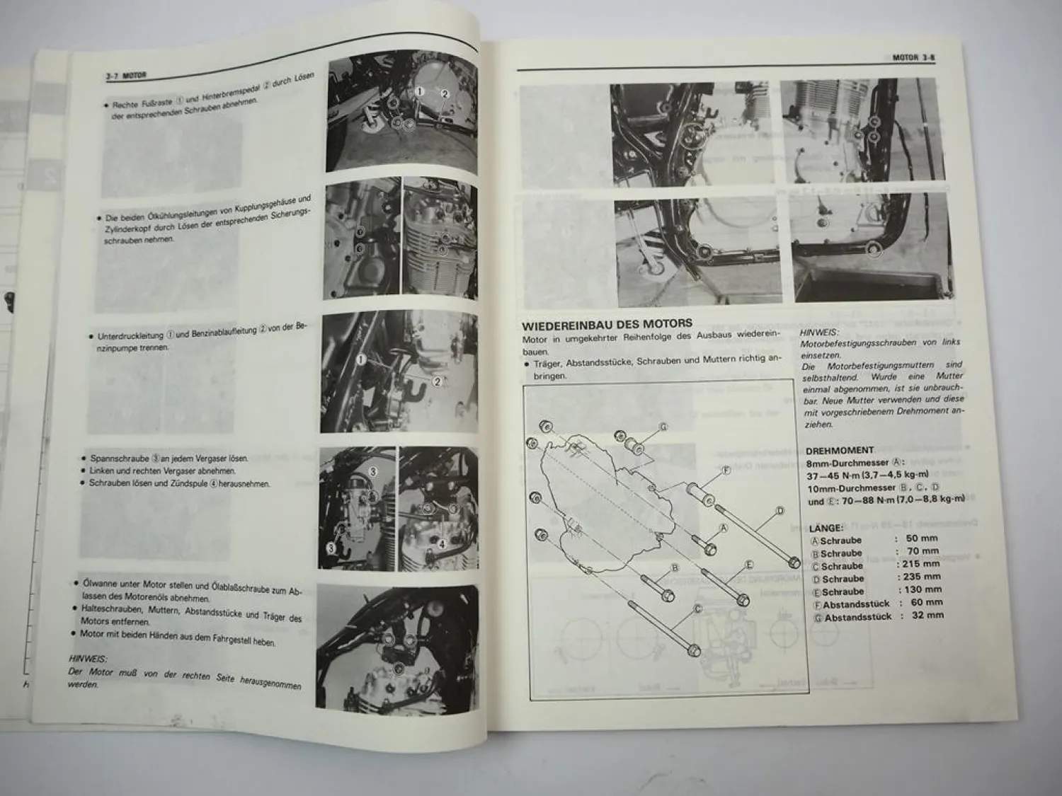 Suzuki DR 750S 800S Big Werkstatthandbuch 1988-93 Reparaturanleitung Wartungsanleitung